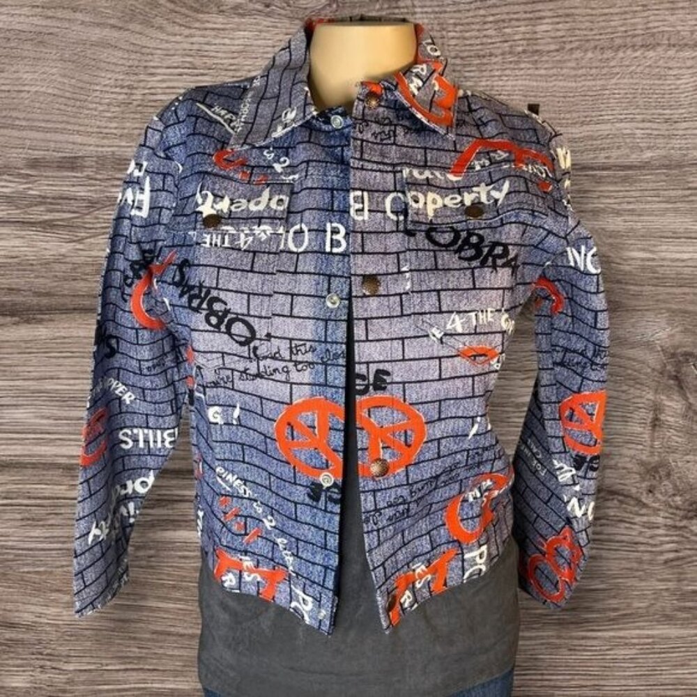 Smacs Vintage Graffiti Jacket – Wear Your Art